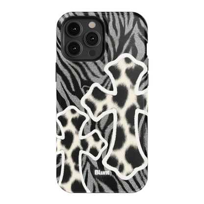 Zebra Kiss iPhone Case