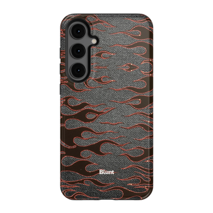 Steel Flame Samsung Case