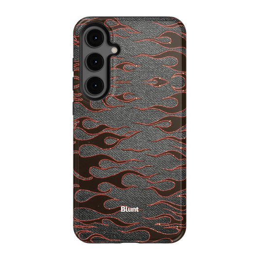 Steel Flame Samsung Case