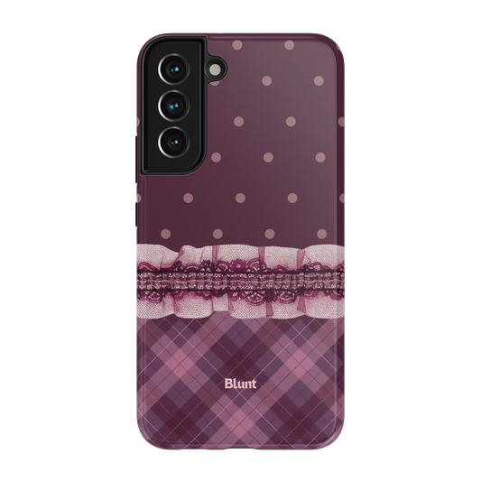 Lilac-Lattice-samsung-case-S22 Plus-1