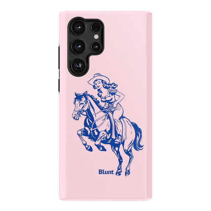 Pink-Lasso-Lady-samsung-case-S22 Ultra-1