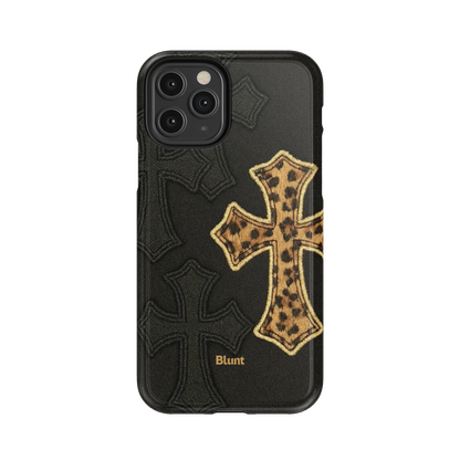 Cheetah Cross iPhone Case