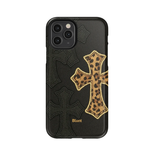 Cheetah Cross iPhone Case