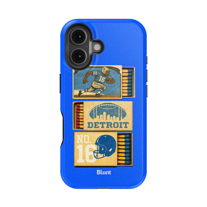 Detroit Football iPhone Case