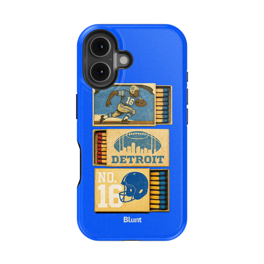 Detroit Football iPhone Case