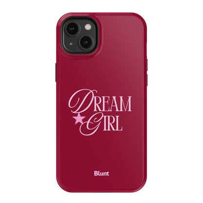 Dream Girl Maroon iPhone Case