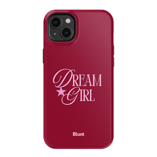 Dream Girl Maroon iPhone Case