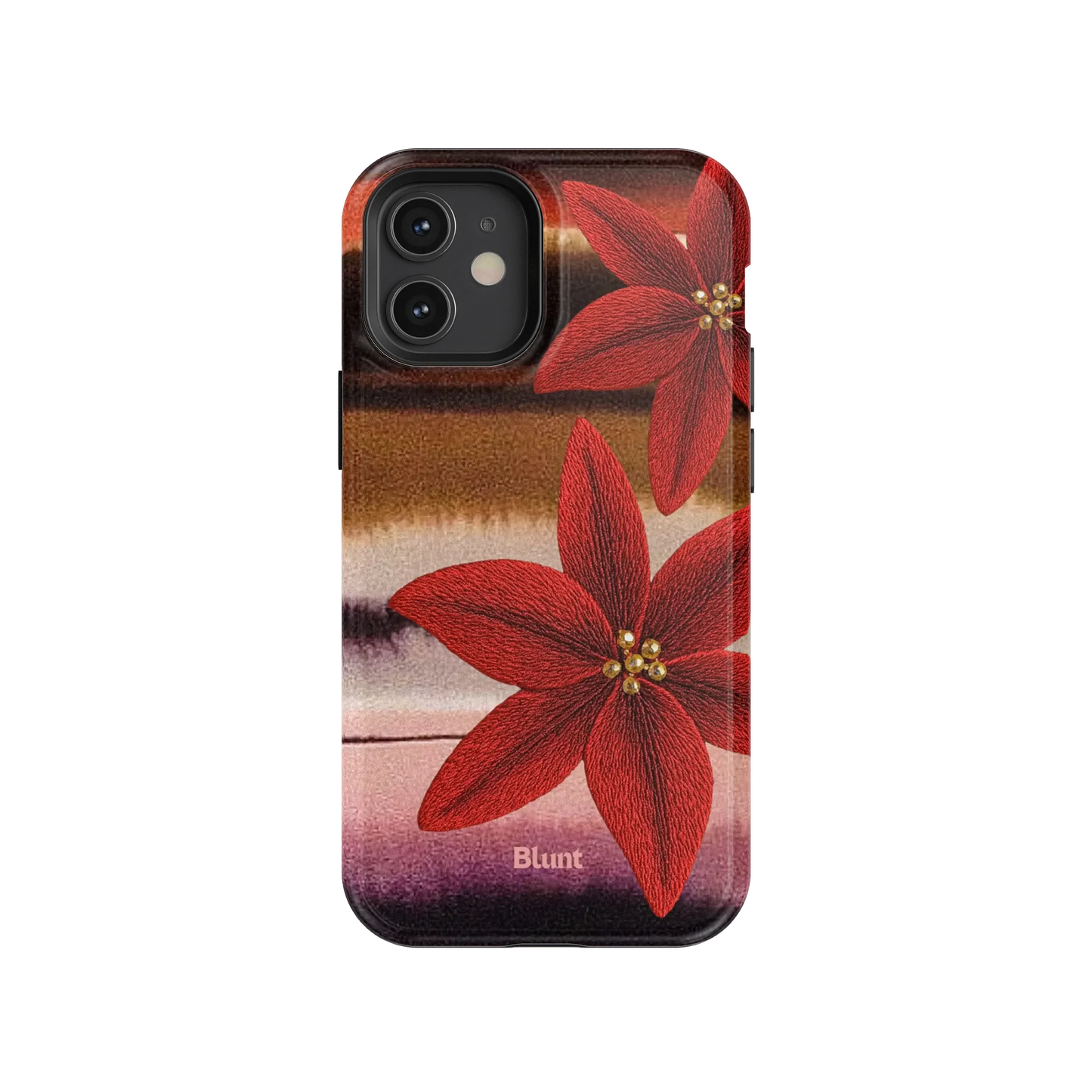 Crimson Bloom iPhone Case