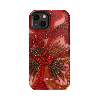 Crimson iPhone Case