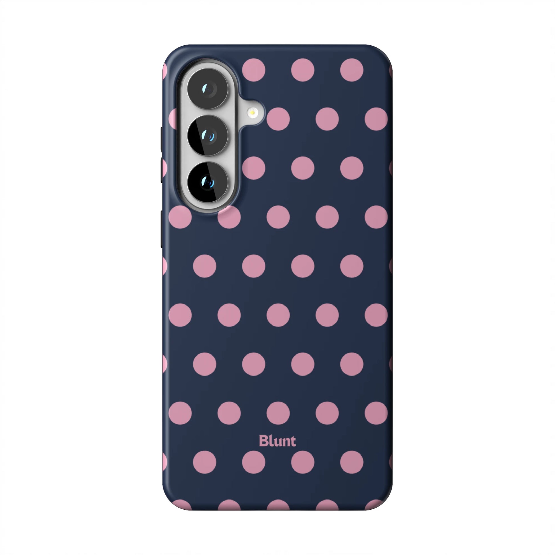 Navy-Polka-samsung-case-Galaxy S26 Plus-1