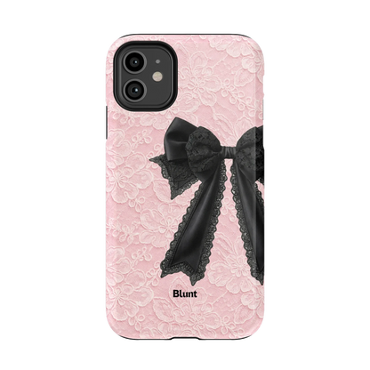 Blushed Bow iPhone Case