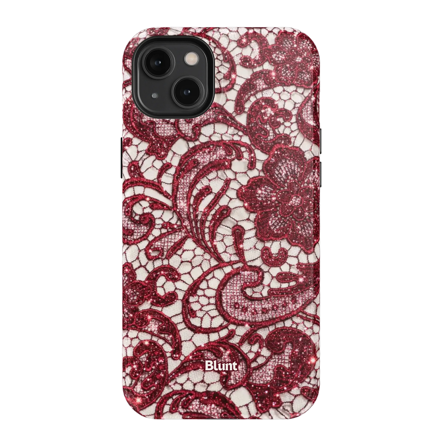 Crimson Lace iPhone Case