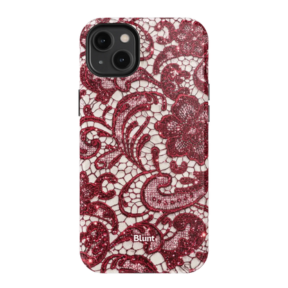 Crimson Lace iPhone Case