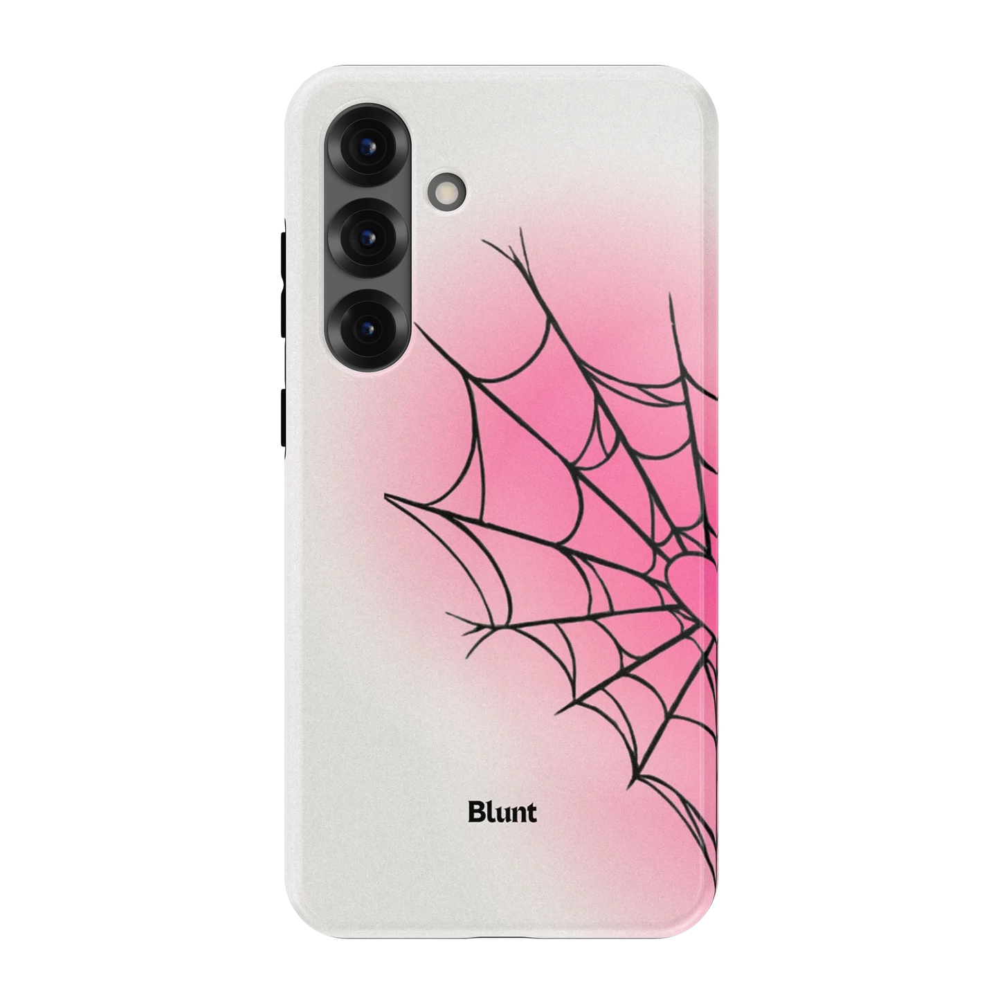 White Pink Web Samsung Case