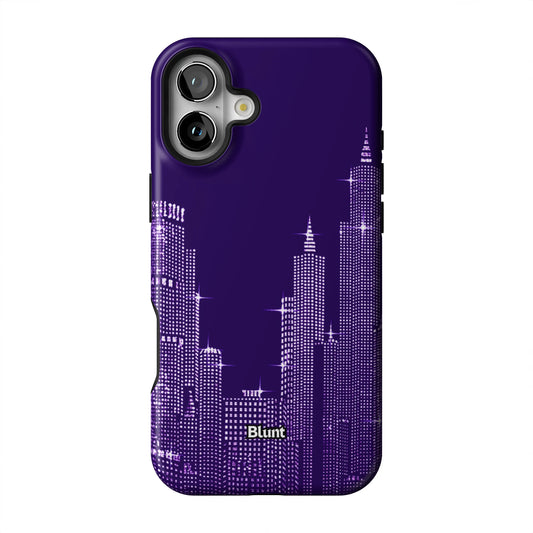 Purple-NYC--SKYELINE-iphone-case-iPhone 16 Plus-1