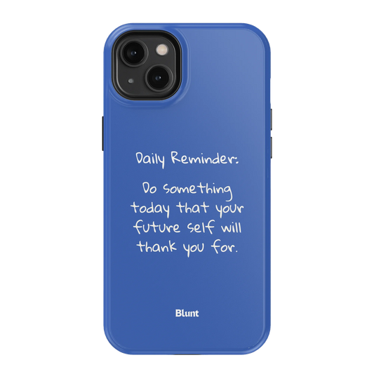 Daily Reminder iPhone Case
