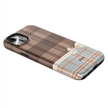 Mocha-Plaid-iphone-case-iPhone 14 Plus-2