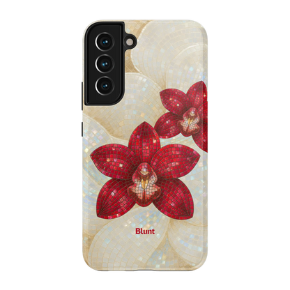 Crimson Orchid Samsung Case