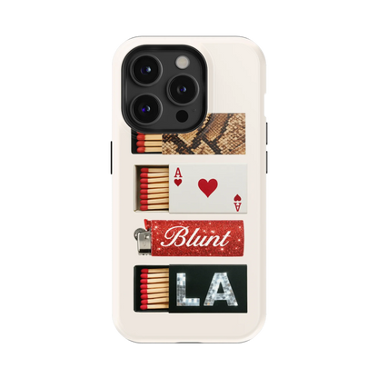 Cream Match iPhone Case