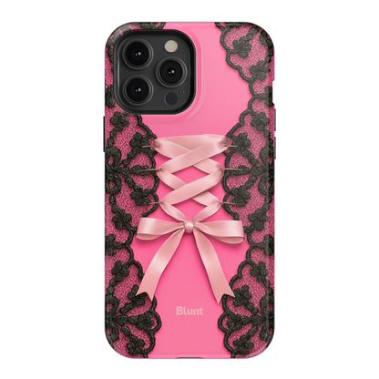 Pink Corset iPhone Case