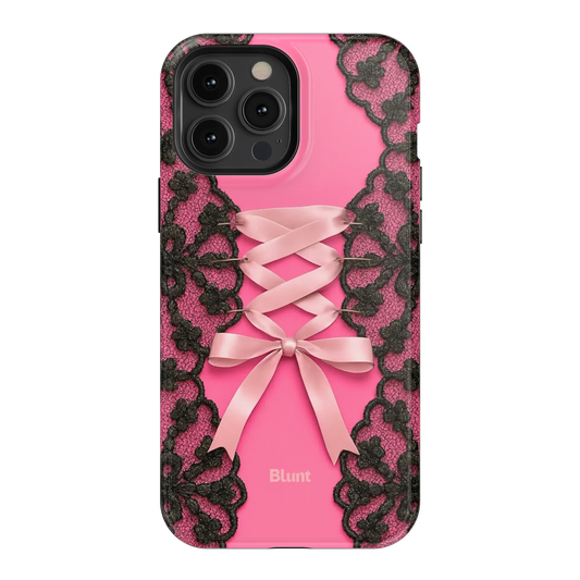 Pink Corset iPhone Case