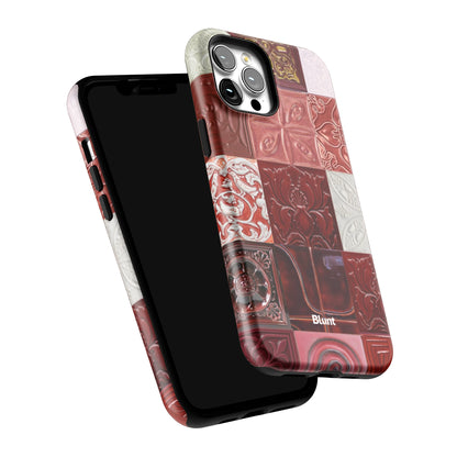 Checkered-Rouge-iphone-case-iPhone 12 Pro Max-5