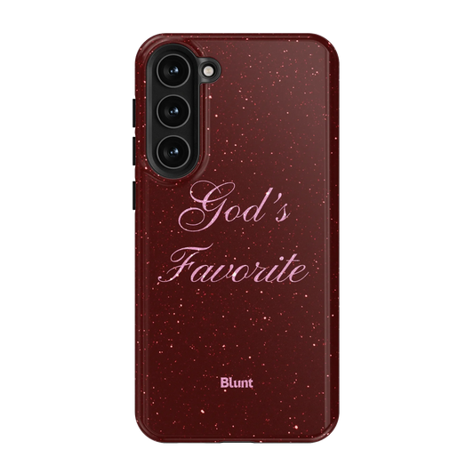 Gods Favorite Burgundy Samsung Case