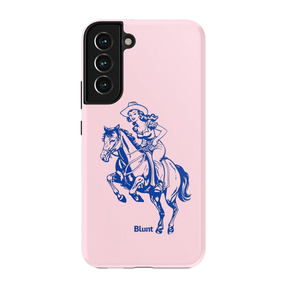 Pink-Lasso-Lady-samsung-case-S22 Plus-1