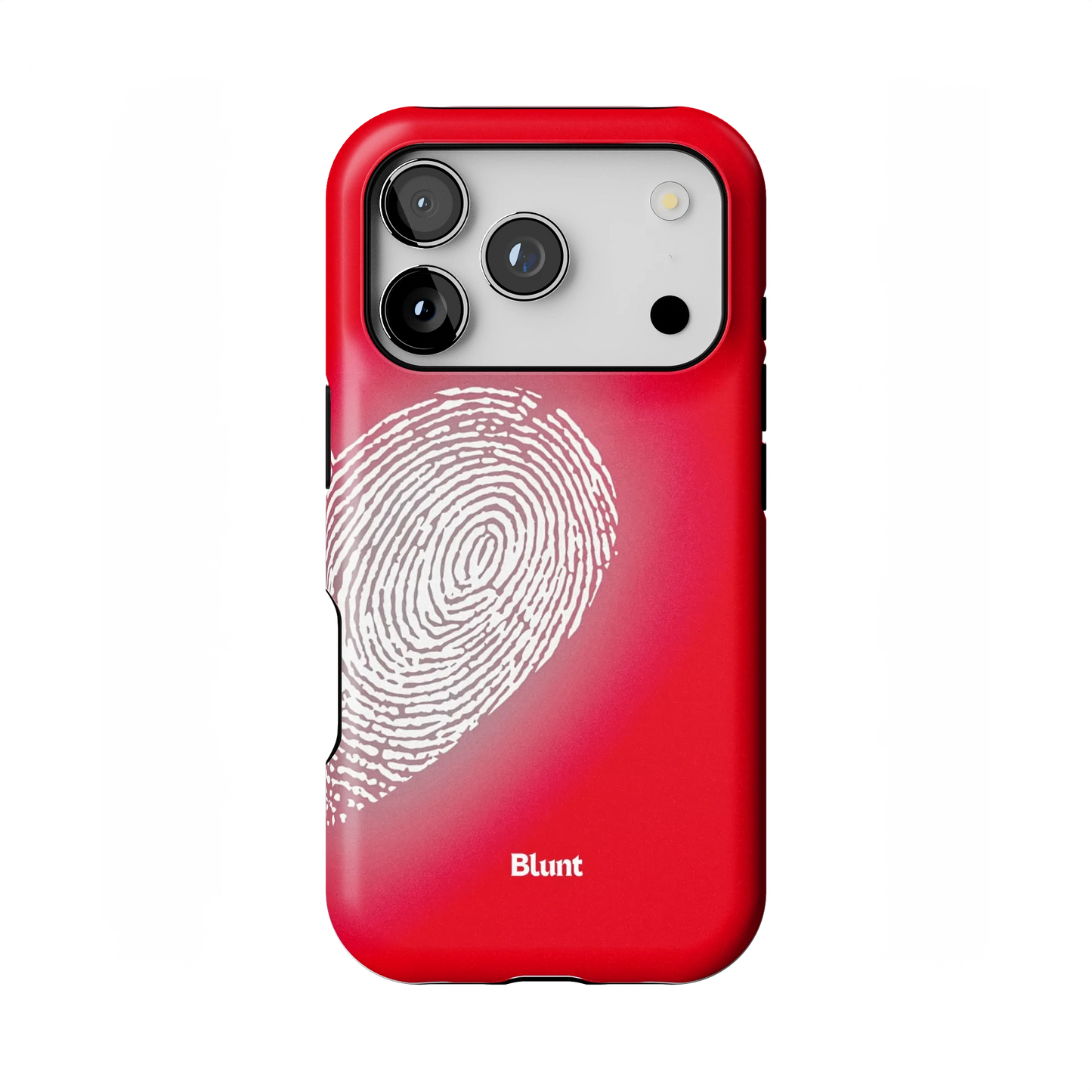Heart Print Red iPhone Case