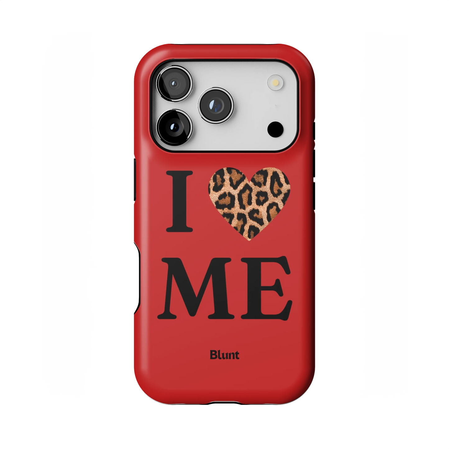 Red I Love Me iPhone Case