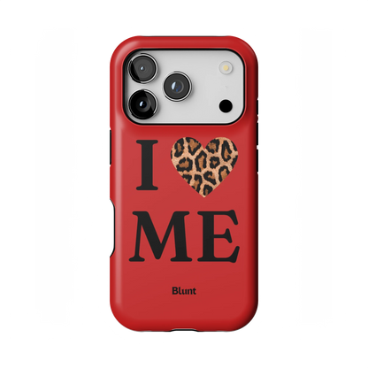 Red I Love Me iPhone Case