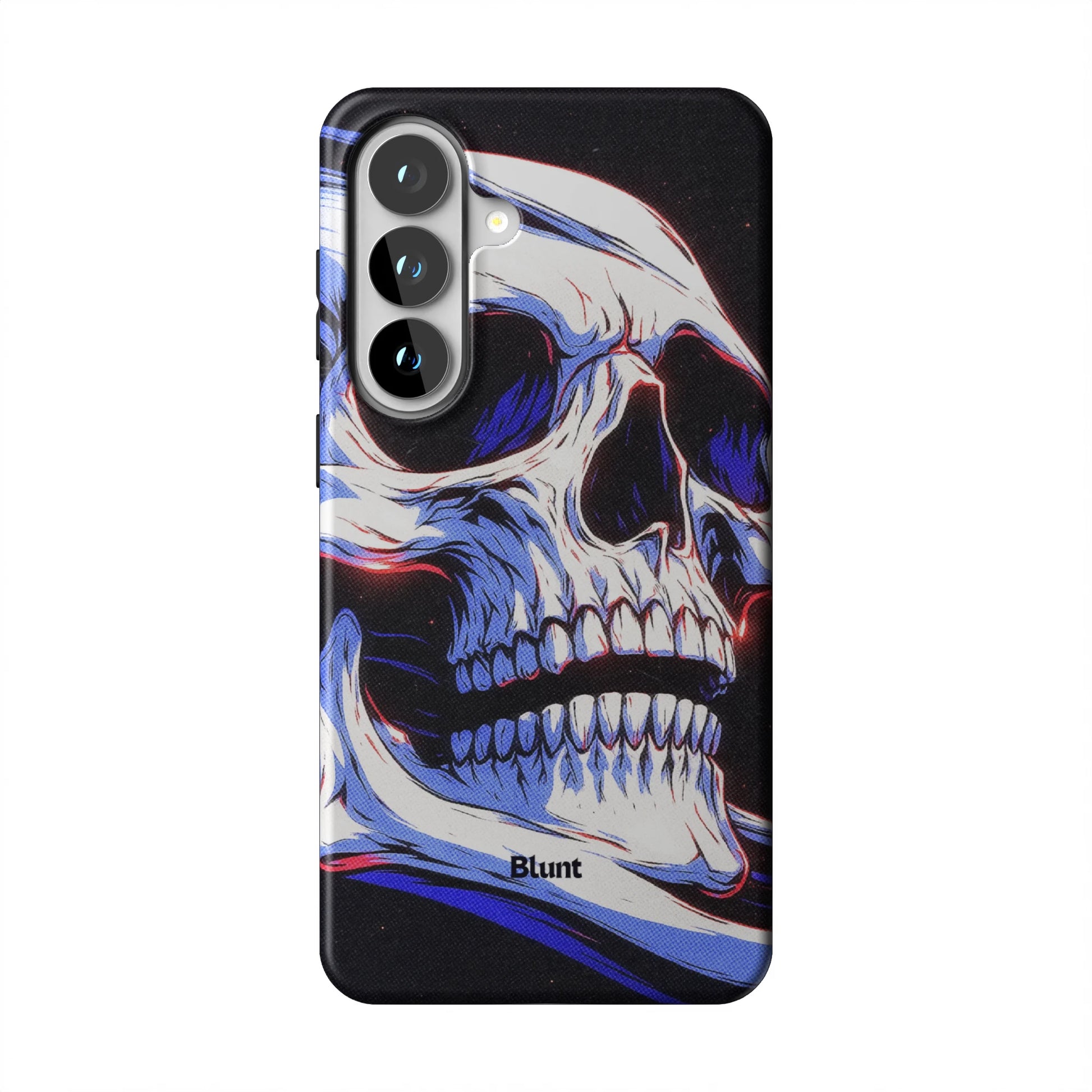 Anaglyph-Skull-samsung-case-Galaxy S26 Plus-1