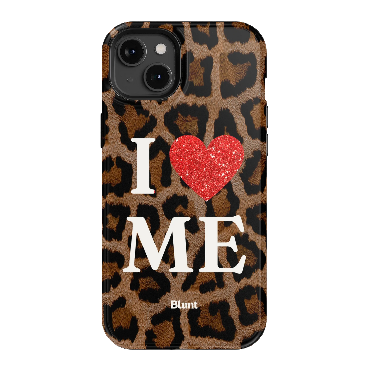 Cheetah I Love Me iPhone Case