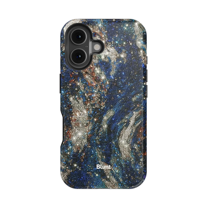 Midnight Marble iPhone Case
