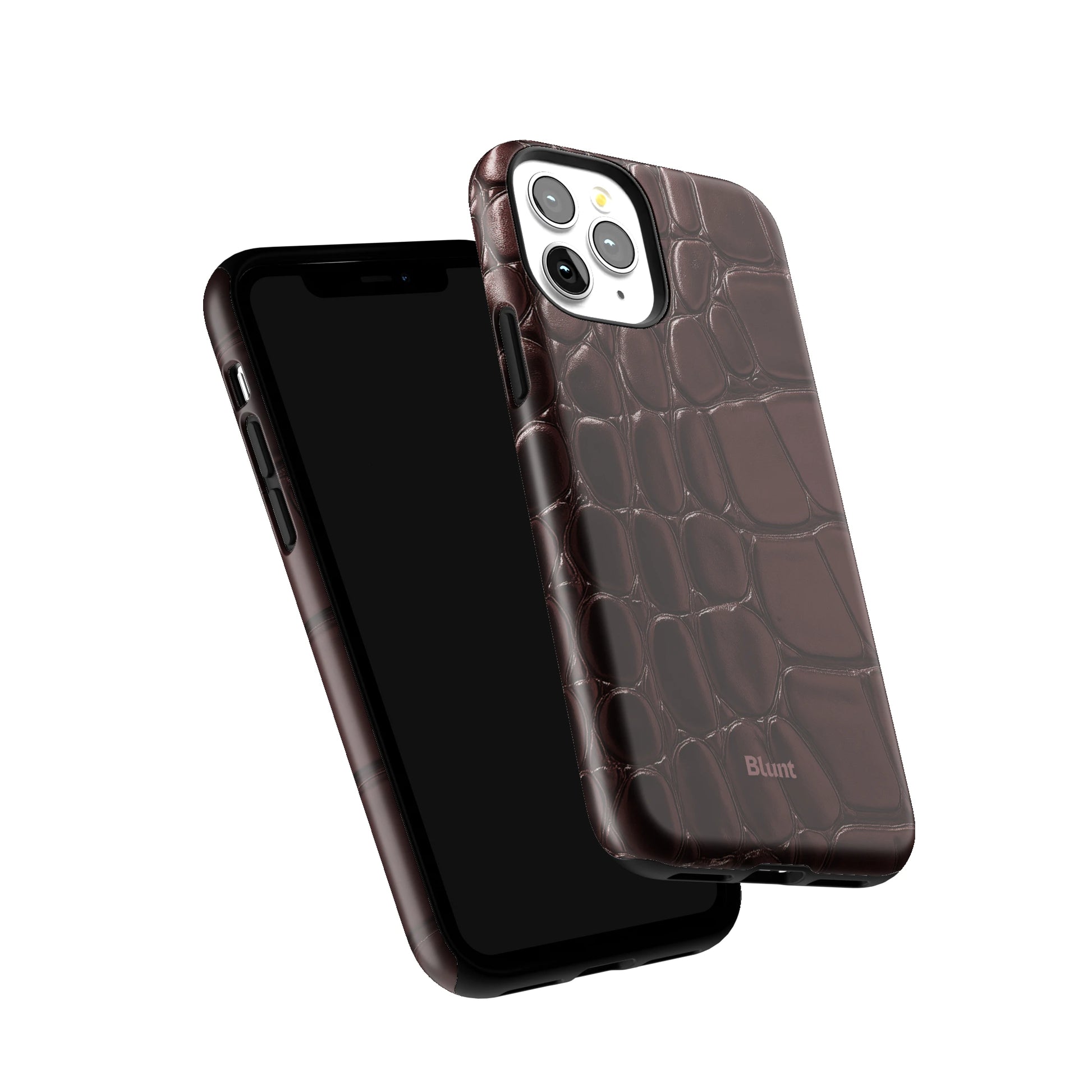 Oxblood Croc iPhone Case gallery - Iphone_11_Pro_6