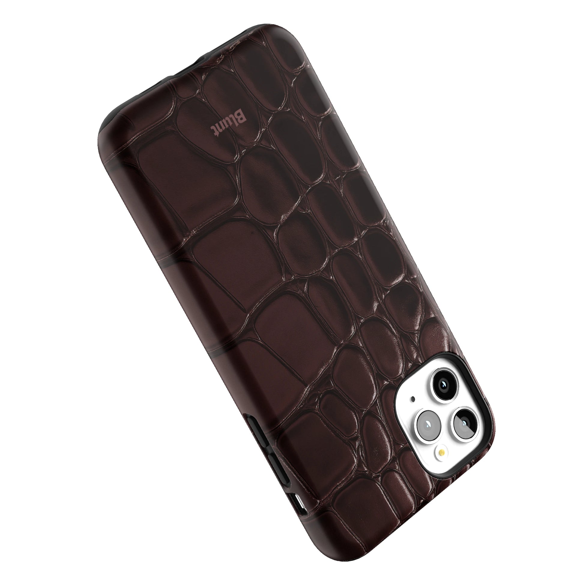 Oxblood Croc iPhone Case gallery - Iphone_11_Pro_Max_5