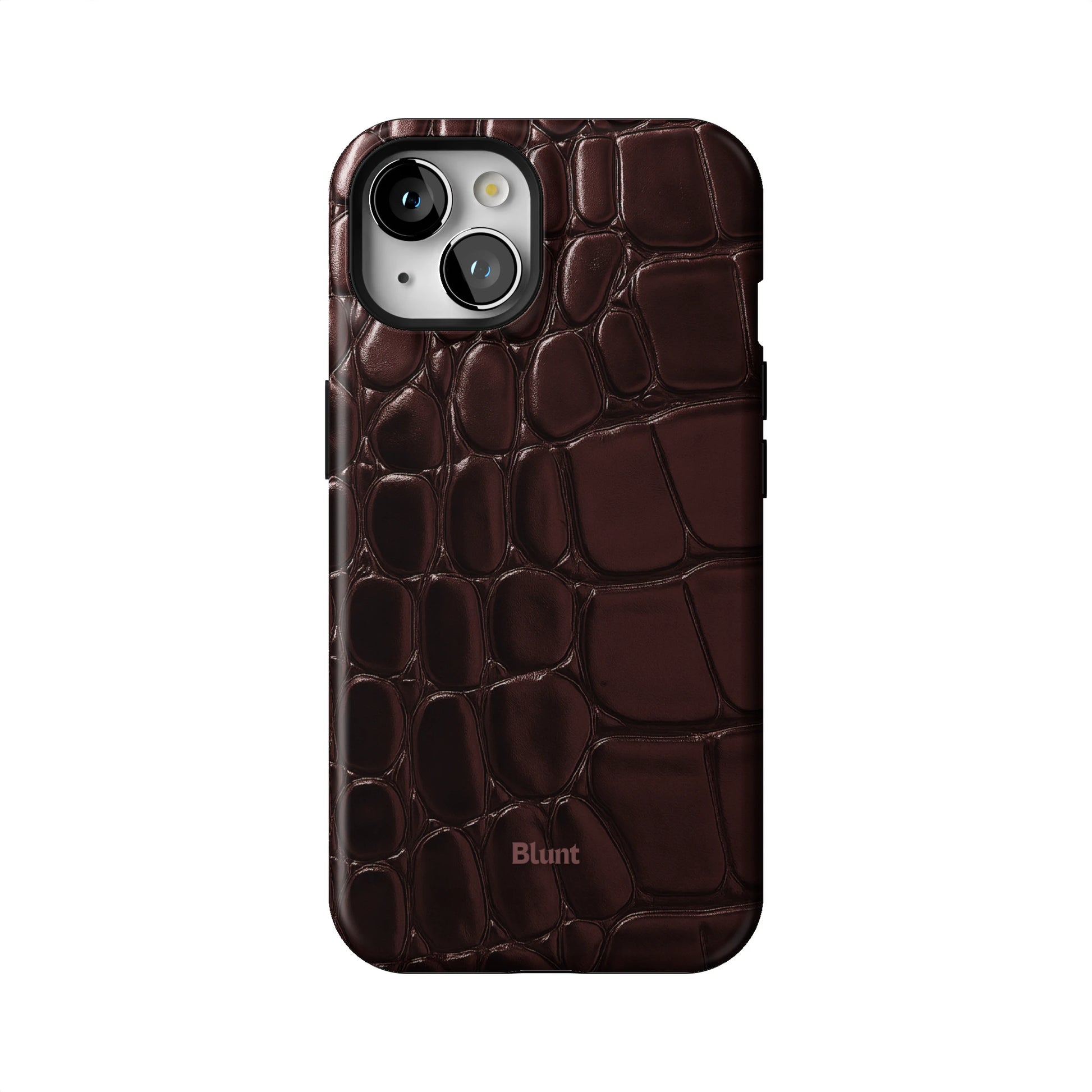 Oxblood Croc iPhone Case gallery - Iphone_13_Iphone_1