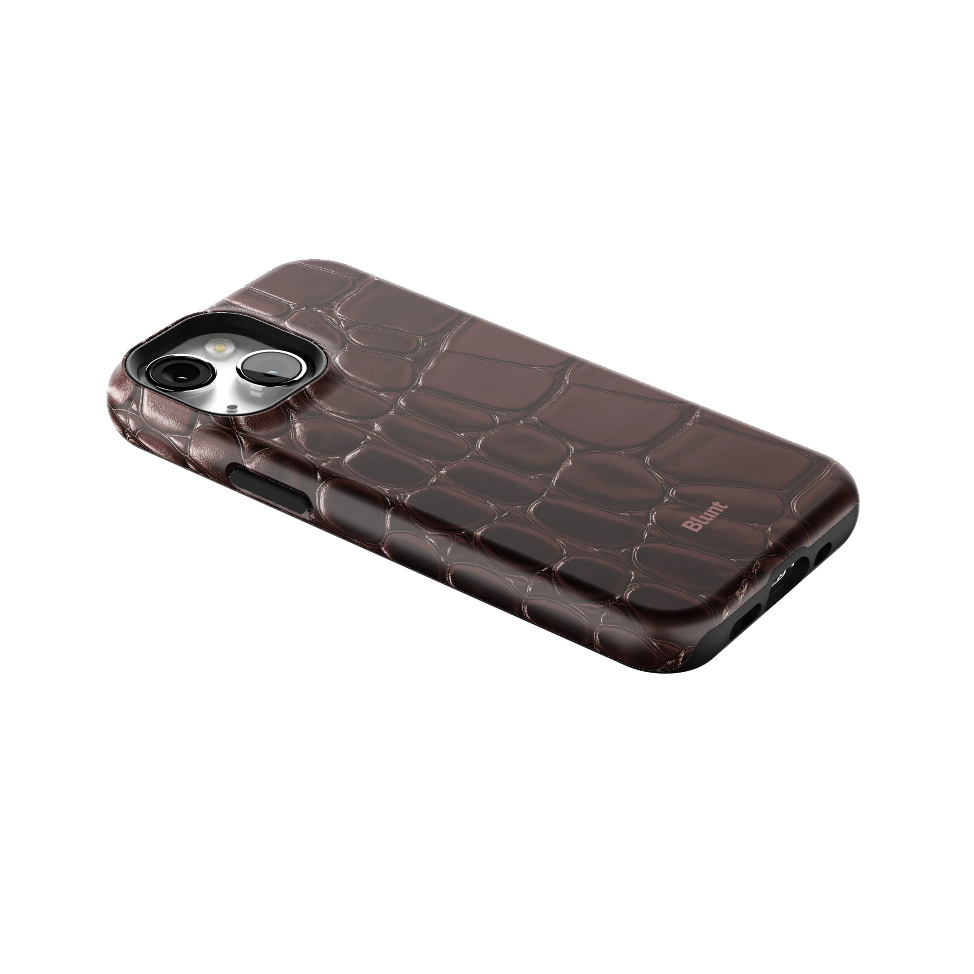 Oxblood Croc iPhone Case gallery - Iphone_13_Mini_Air_Plus_2