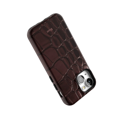 Oxblood Croc iPhone Case gallery - Iphone_13_Mini_Air_Plus_5