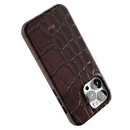 Oxblood Croc iPhone Case gallery - Iphone_14_Pro_Max_5