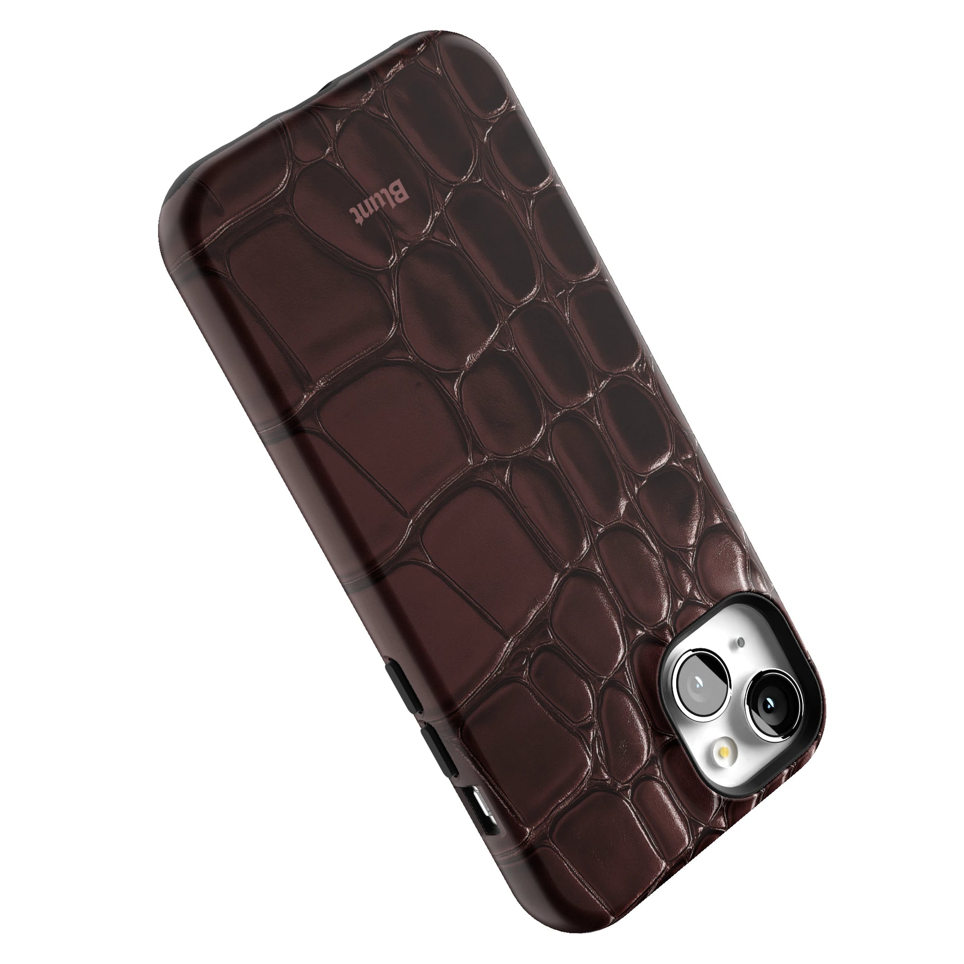 Oxblood Croc iPhone Case gallery - Iphone_15_Mini_Air_Plus_5