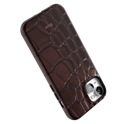 Oxblood Croc iPhone Case gallery - Iphone_15_Mini_Air_Plus_5