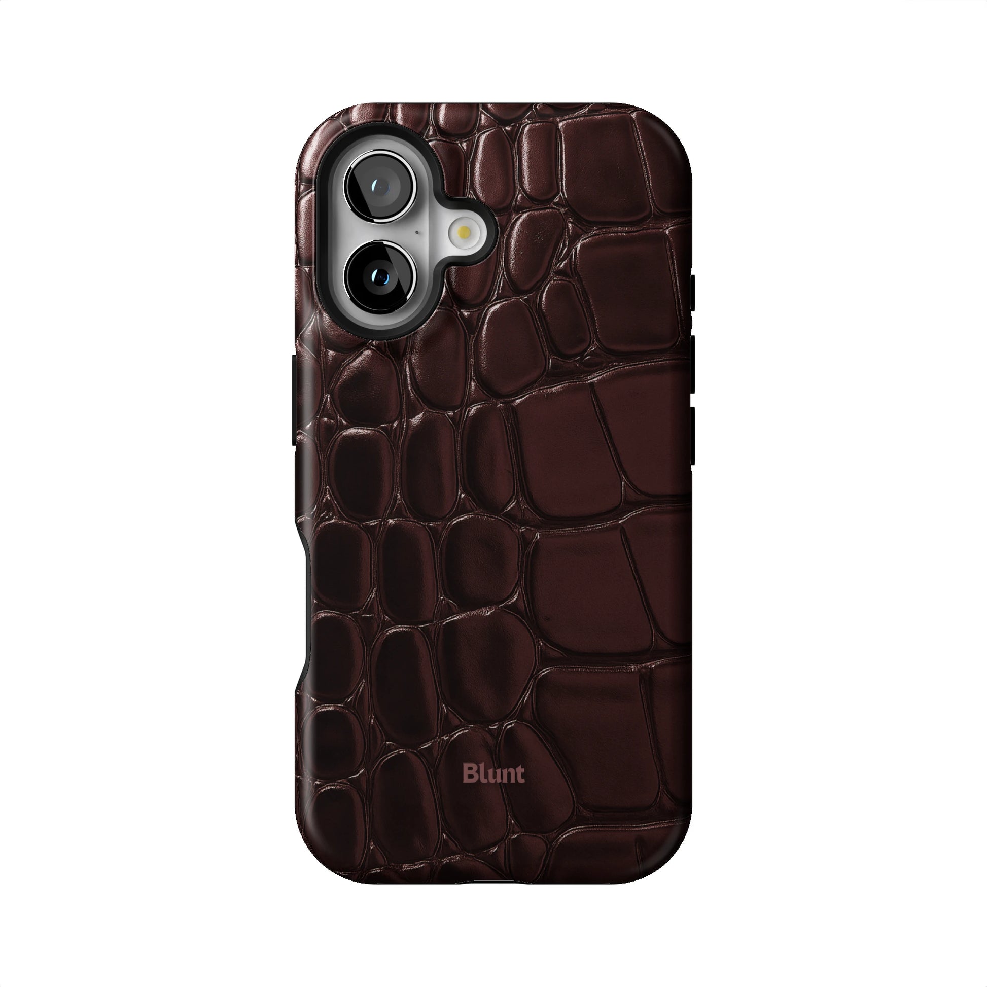 Oxblood Croc iPhone Case gallery - Iphone_16_Iphone_1