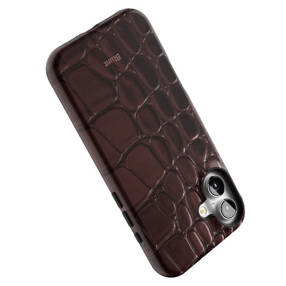 Oxblood Croc iPhone Case gallery - Iphone_16_Mini_Air_Plus_5