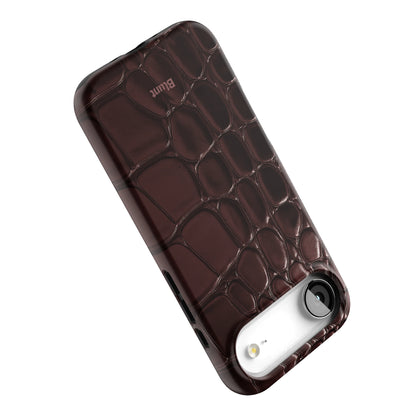 Oxblood Croc iPhone Case gallery - Iphone_17_Air_5