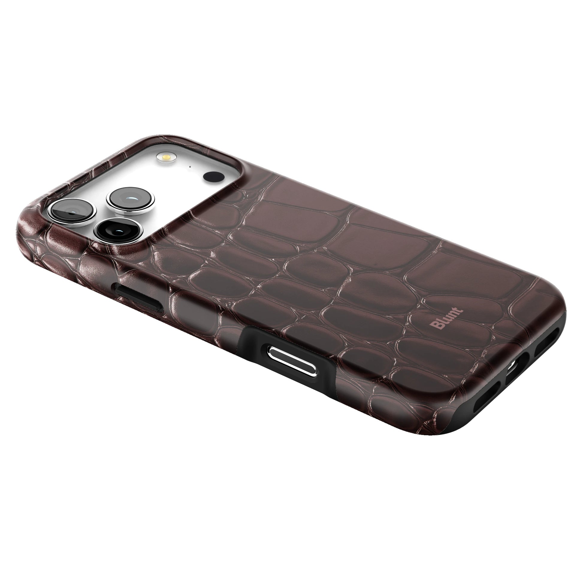 Oxblood Croc iPhone Case gallery - Iphone_17_Pro_Max_2