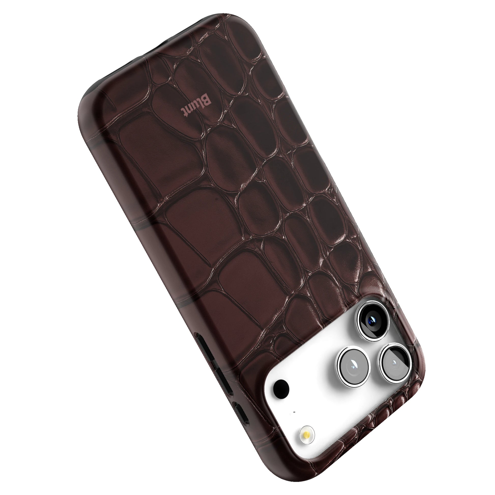 Oxblood Croc iPhone Case gallery - Iphone_17_Pro_Max_5