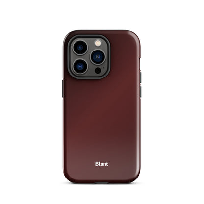 Oxblood iPhone Case - Blunt Cases