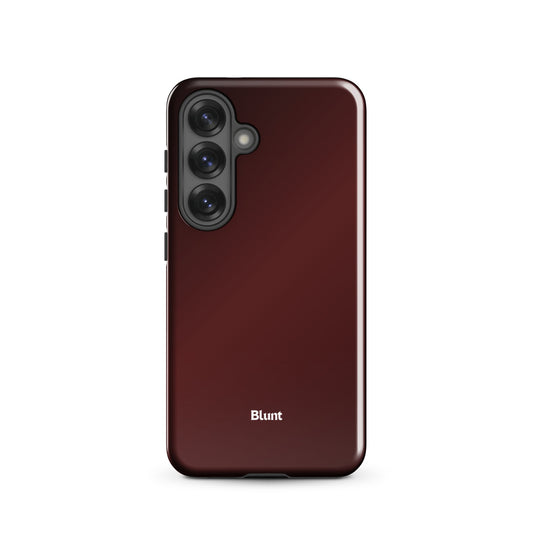 Oxblood Samsung Case - Blunt Cases