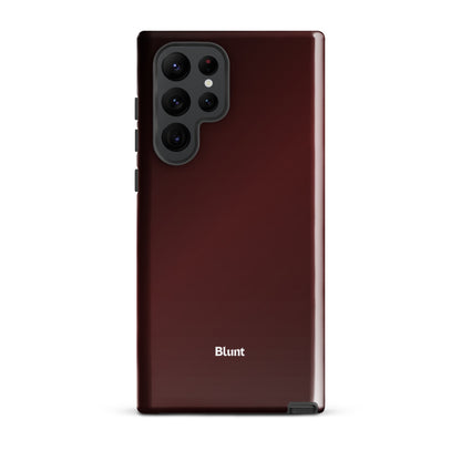 Oxblood Samsung Case - Blunt Cases